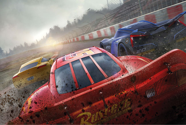 Fotomurales vinilos infantiles disney cars 3